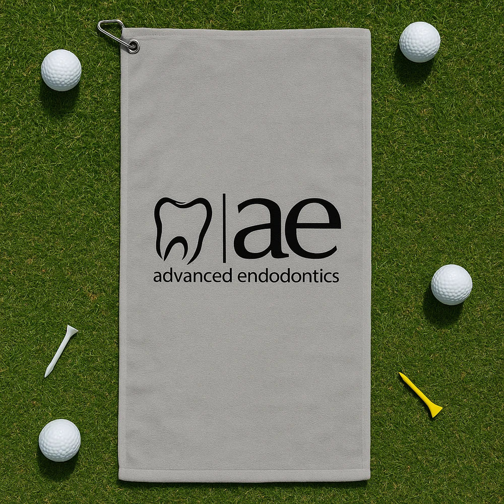 Custom Velour Golf Towel with Grommet & Hook 16x30
