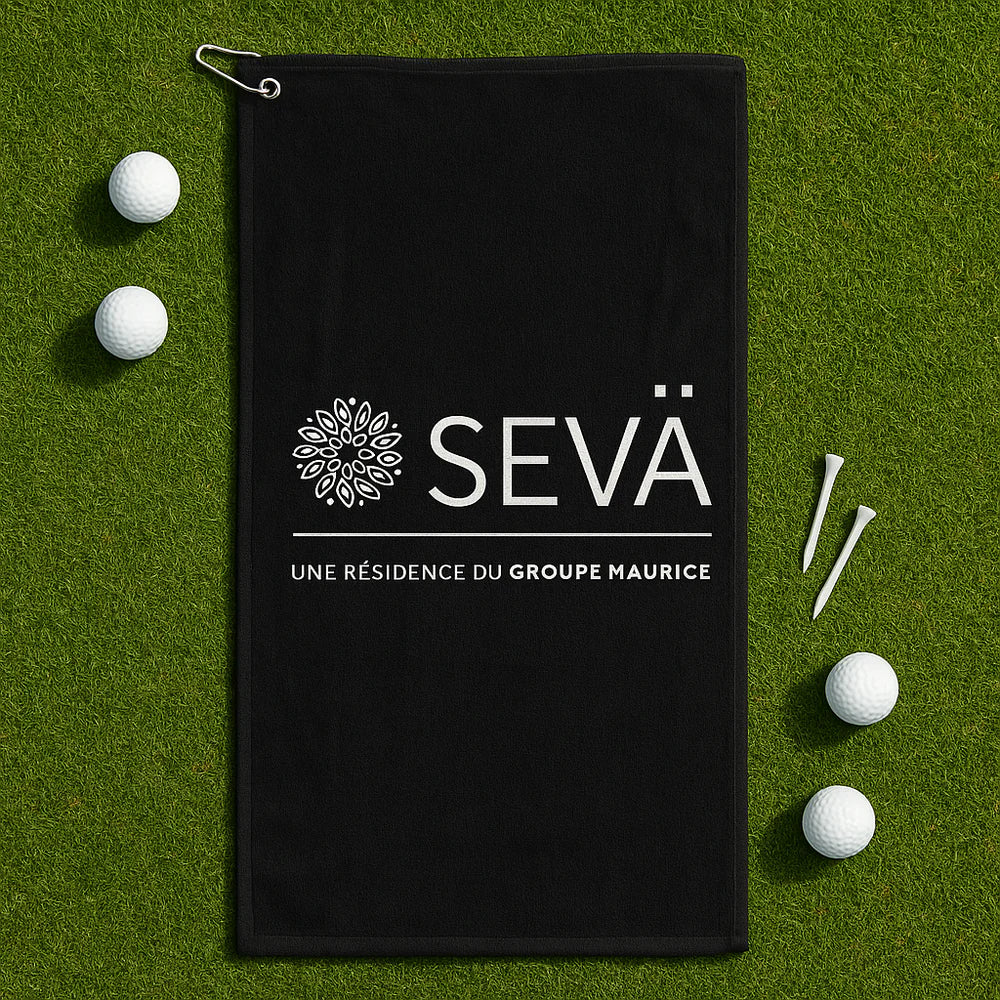 Custom Velour Golf Towel with Grommet & Hook 16x30