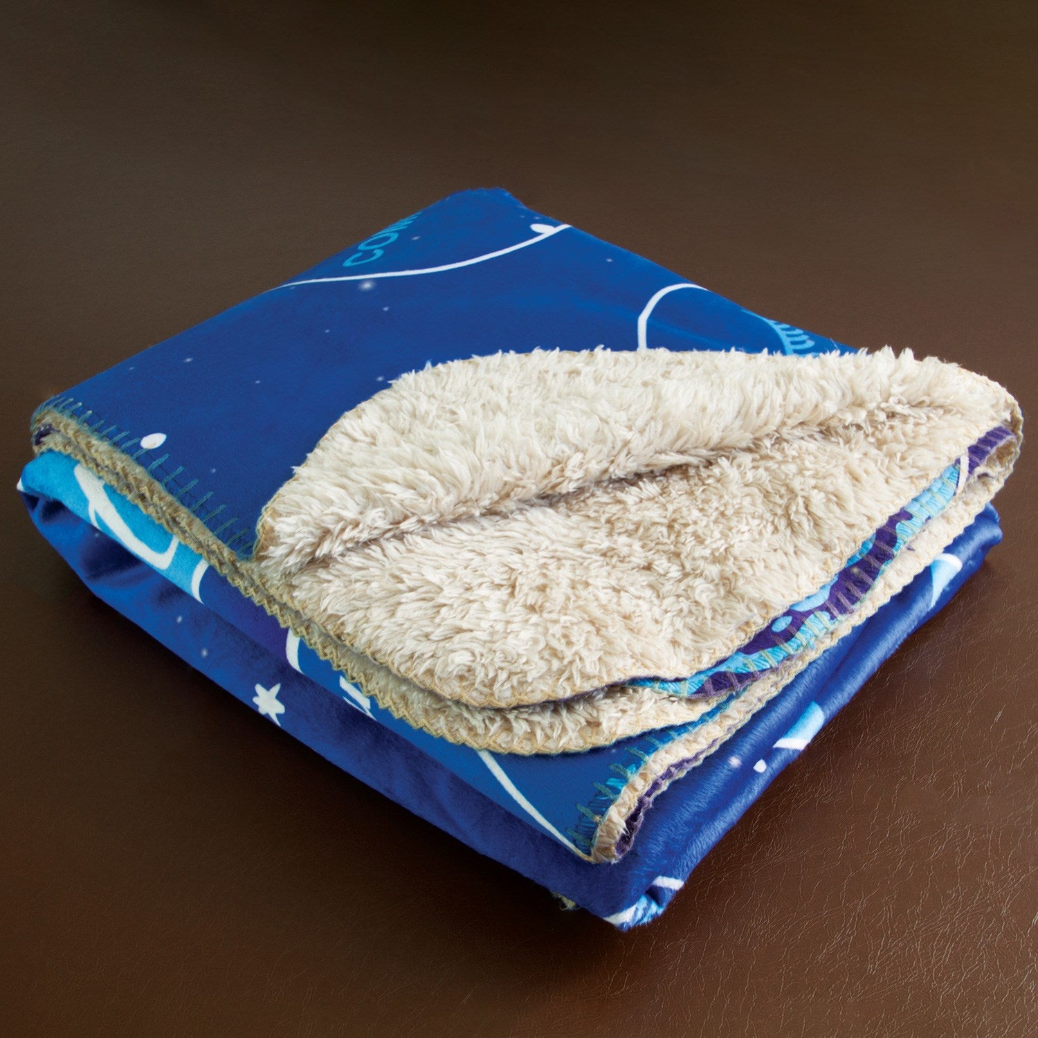 Sublimated Sherpa Blanket 50"x60"