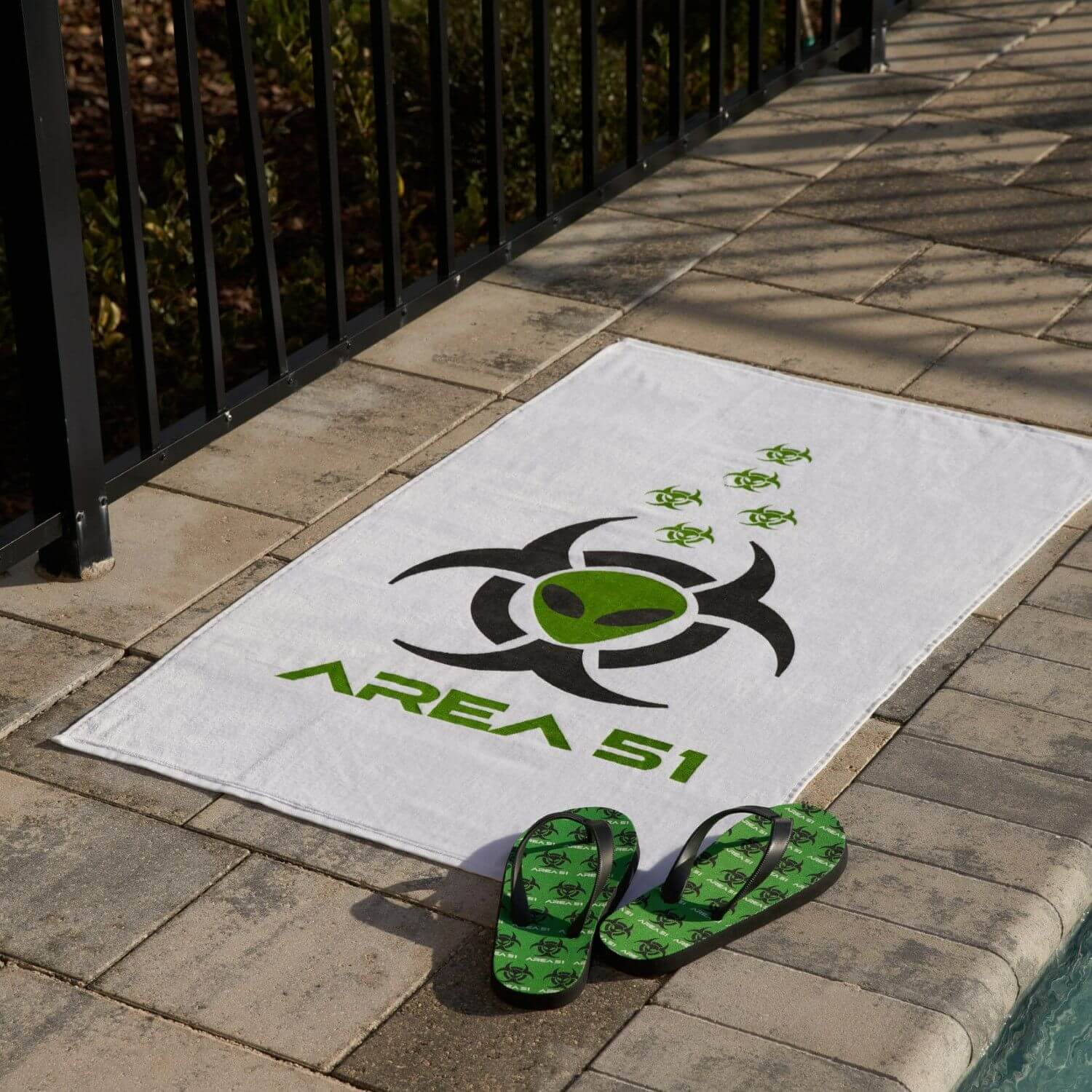 Velour Fitness Towel 22x44