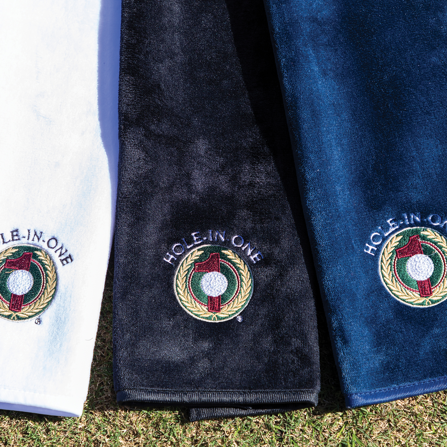 Trifold Velour Golf Towel 15"x18"