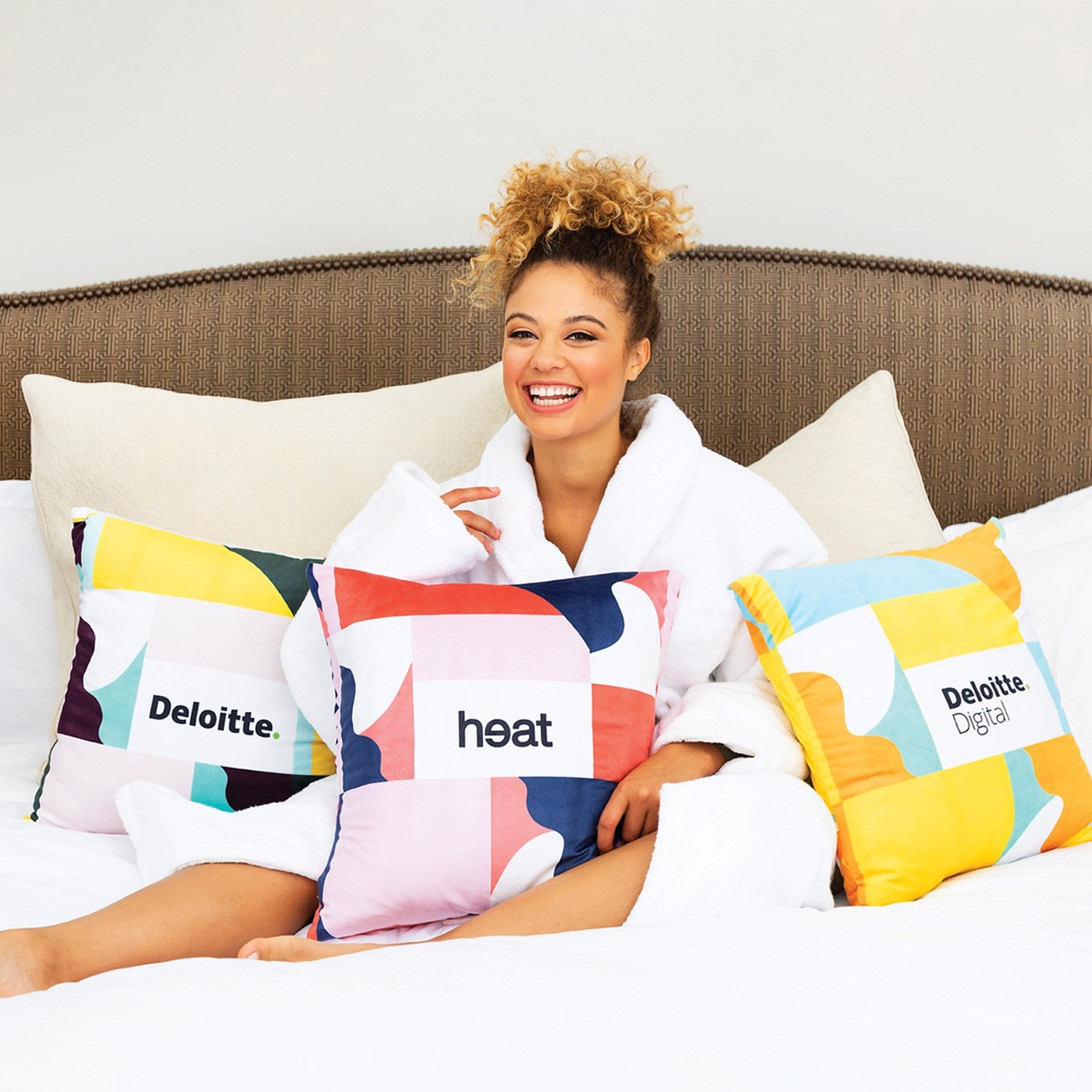 Mink Throw Pillow 16"x16"