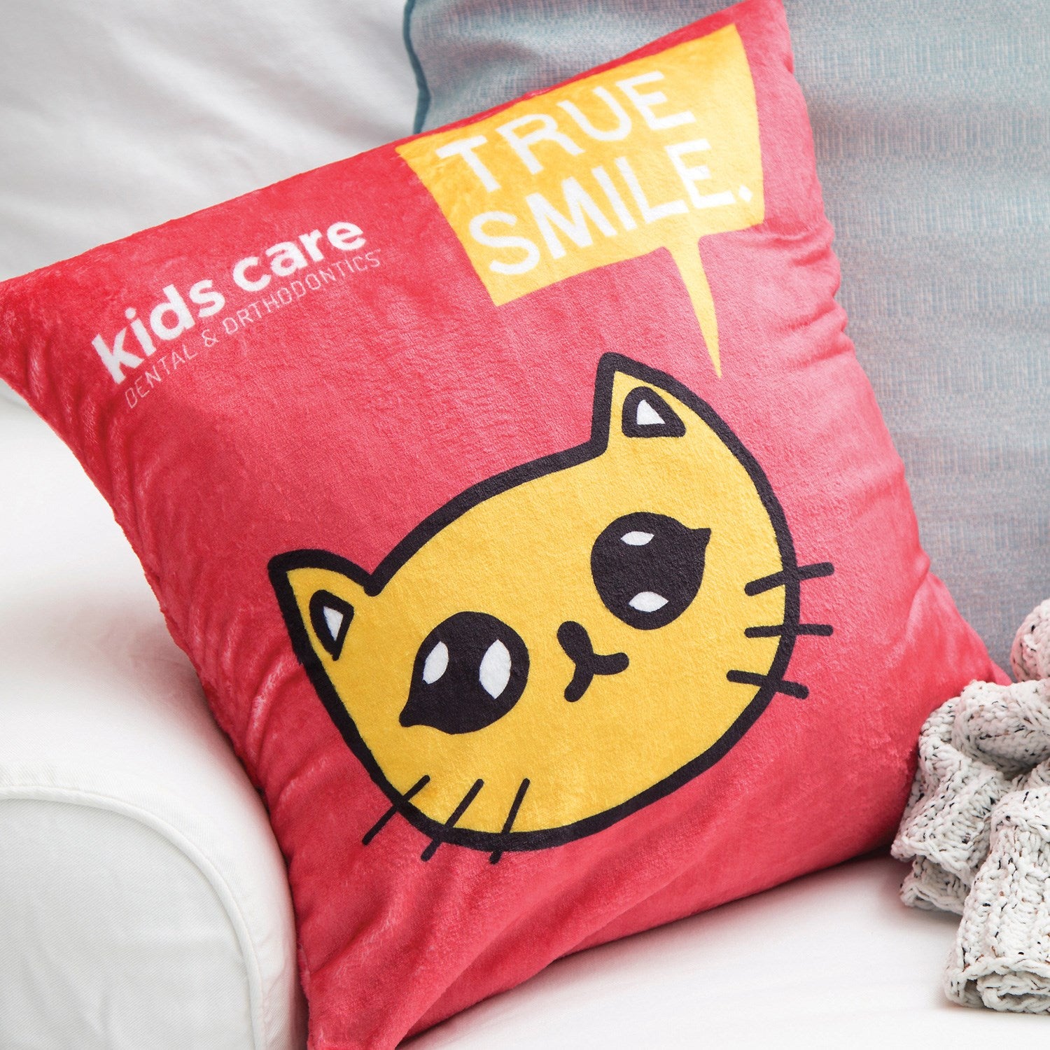 Mink Throw Pillow 16"x16"