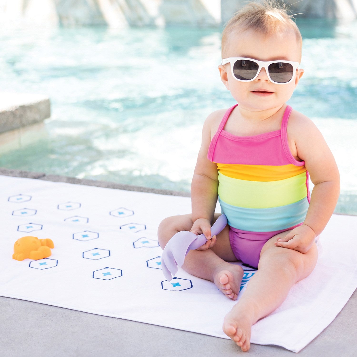 Velour Fitness Towel 22x44