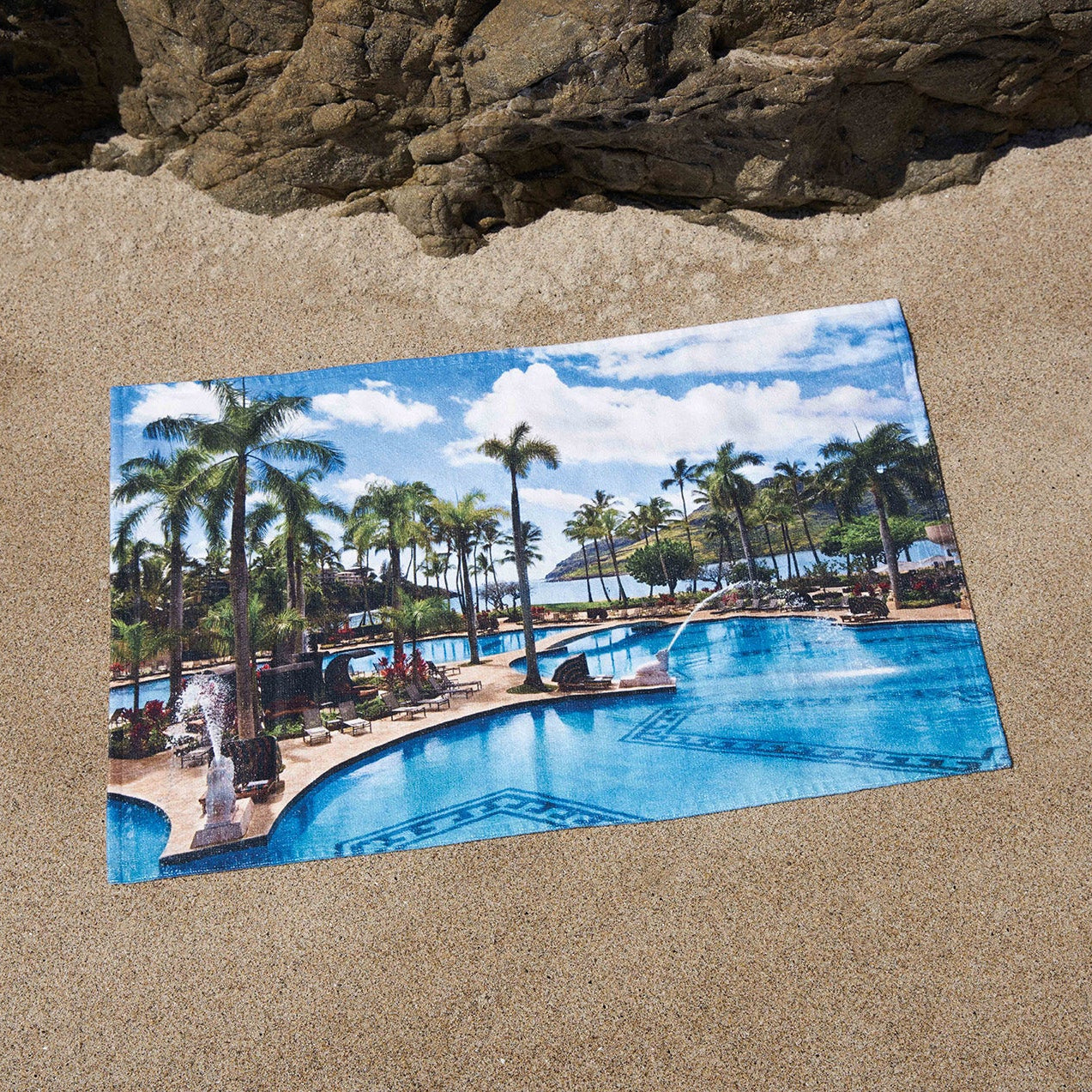 Sublimated Sports Towel 15x25