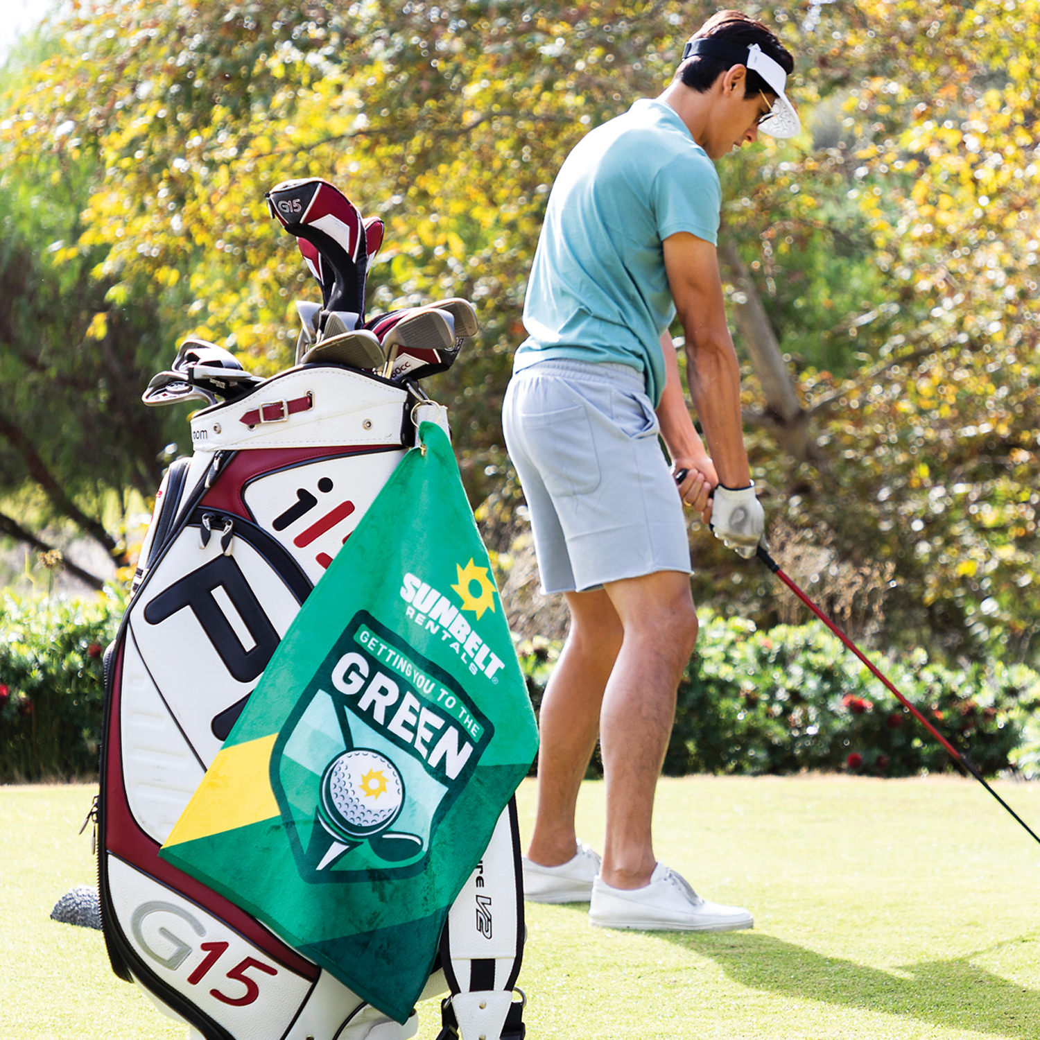 Sublimated Golf Towel 15"x25"