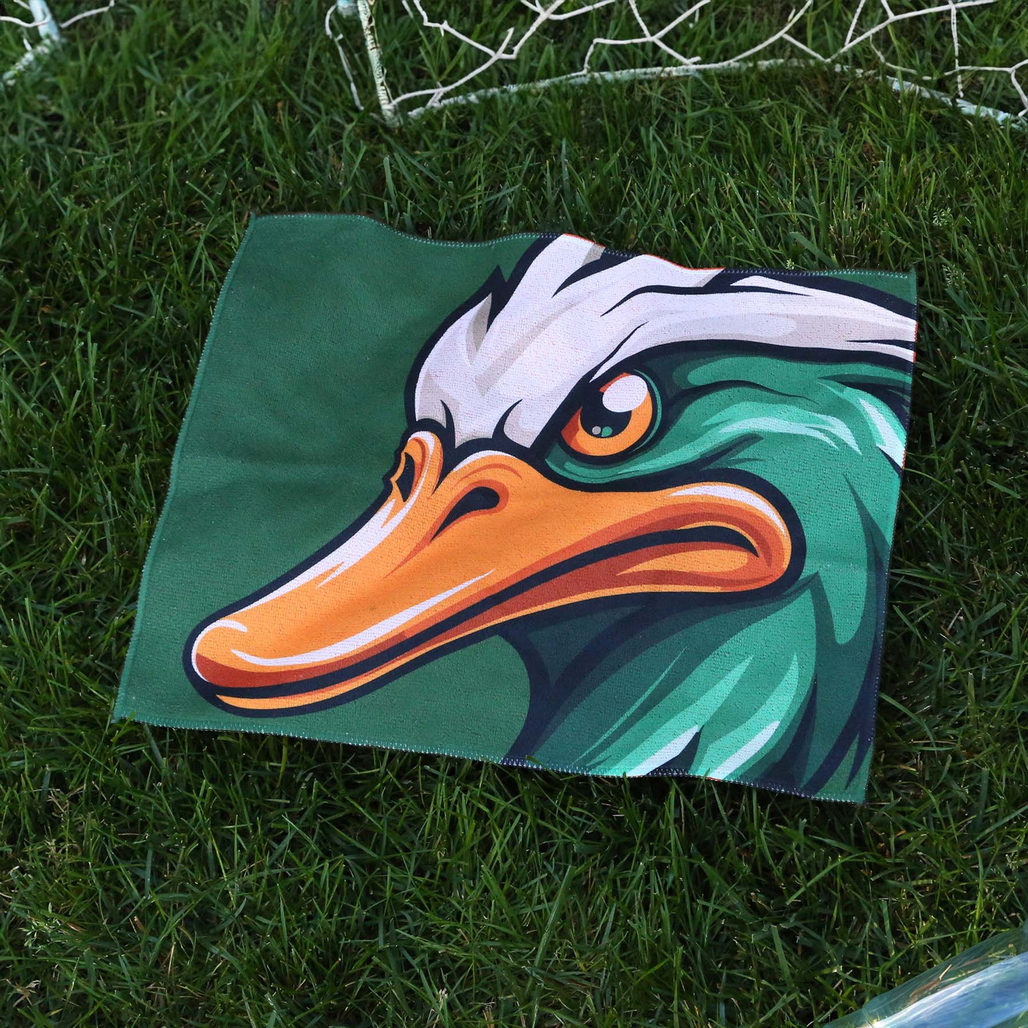 Coloured Back Rally Towel 15x18