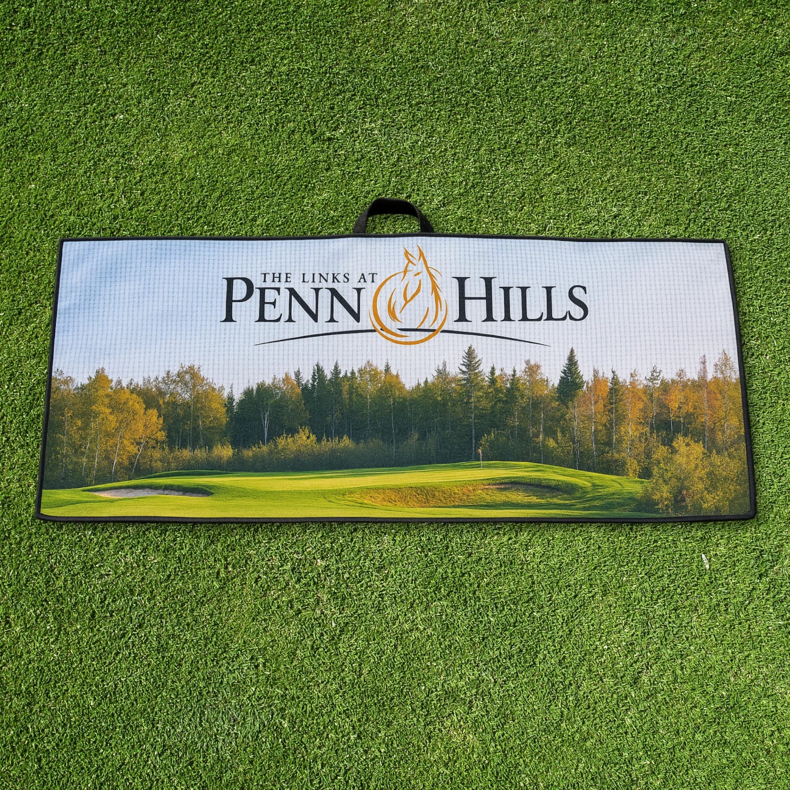 Sublimated Waffle Caddy Towel 17"x40"