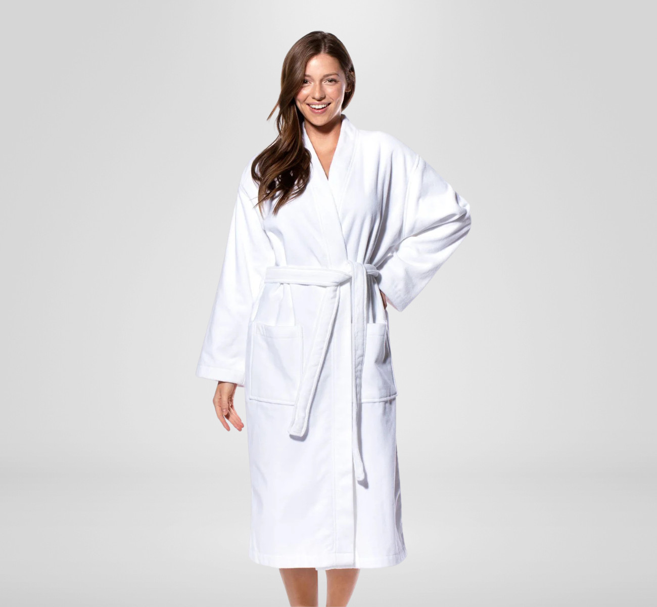 Plush Velour Bathrobe
