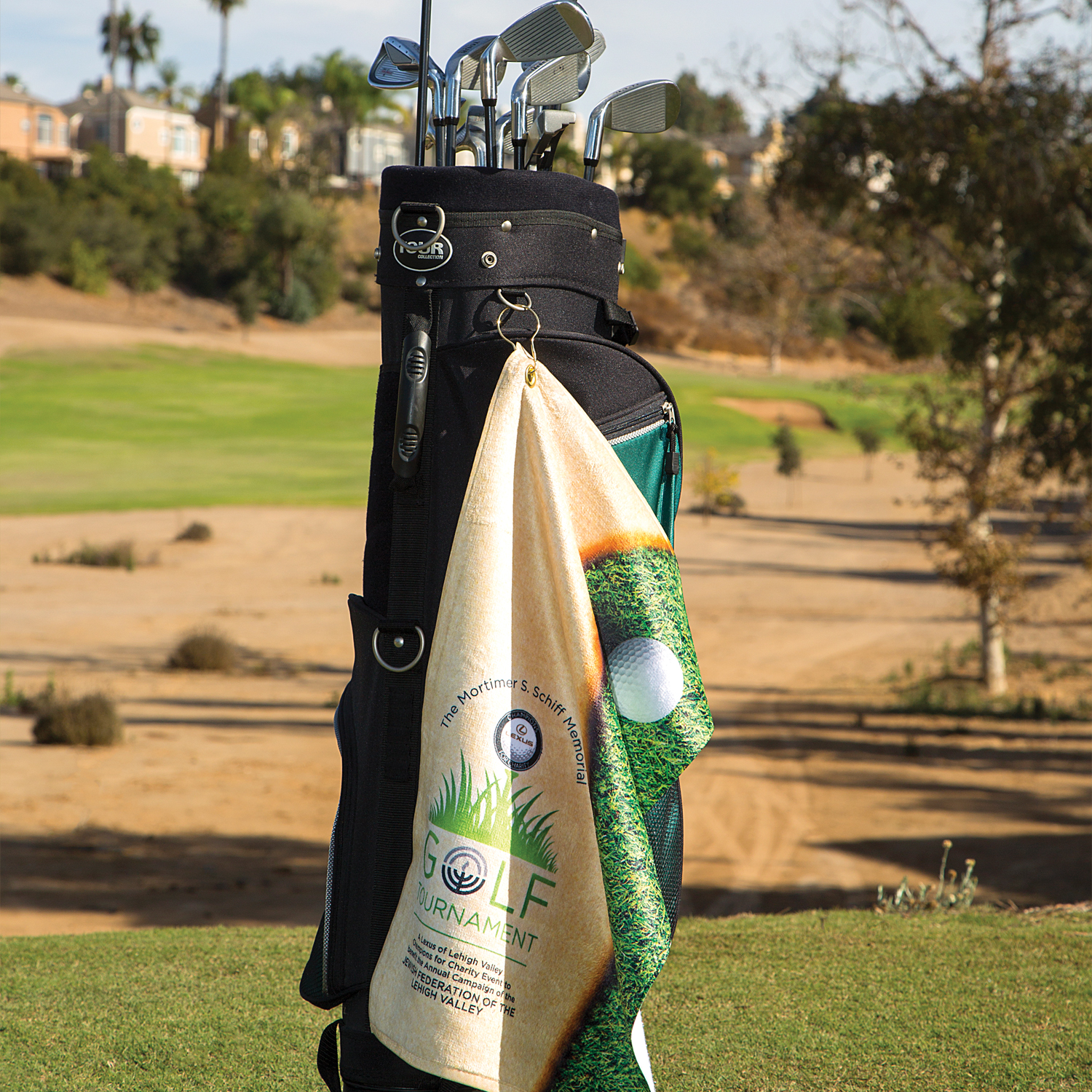 Sublimated Golf Towel 15"x25"