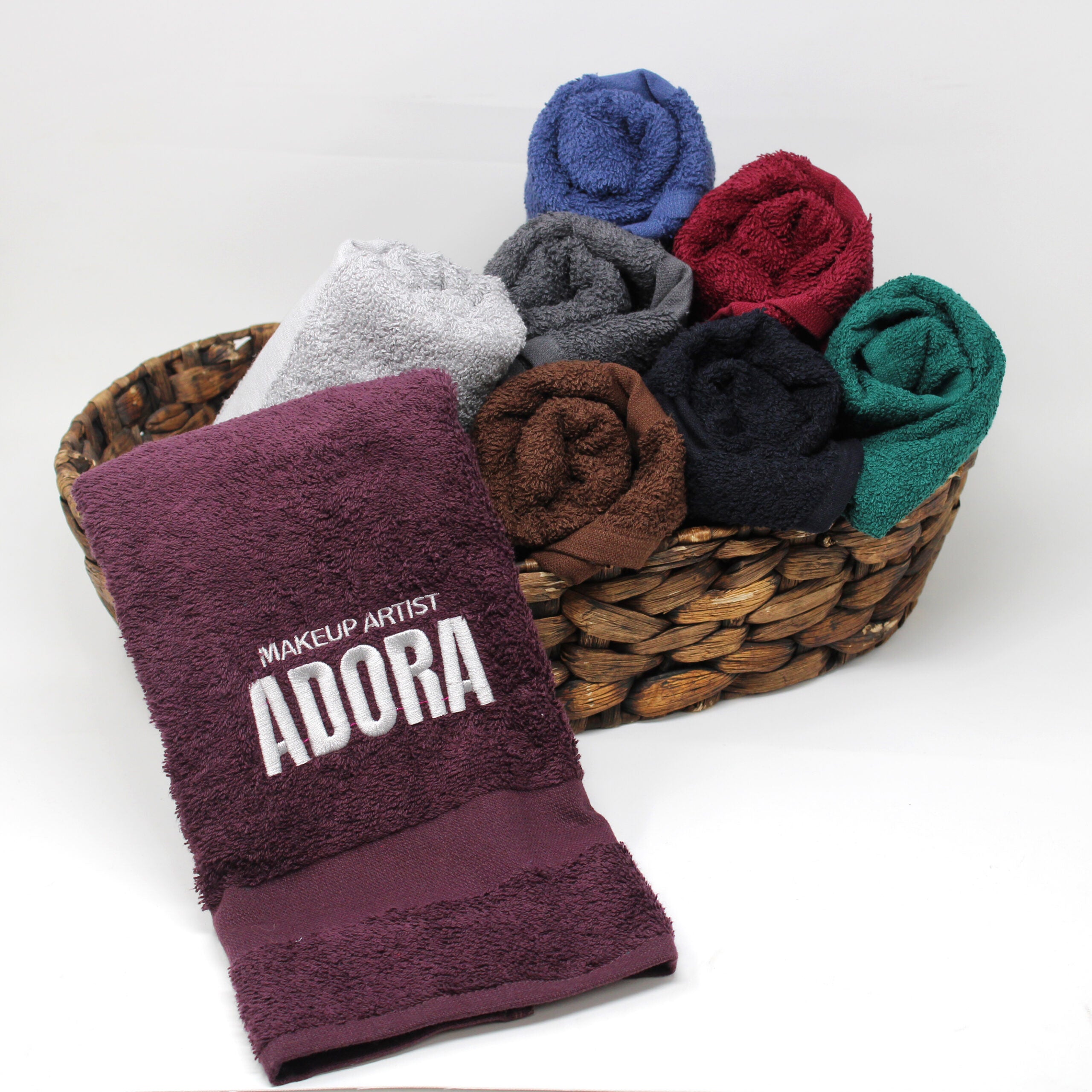 Coloured Hand Towels