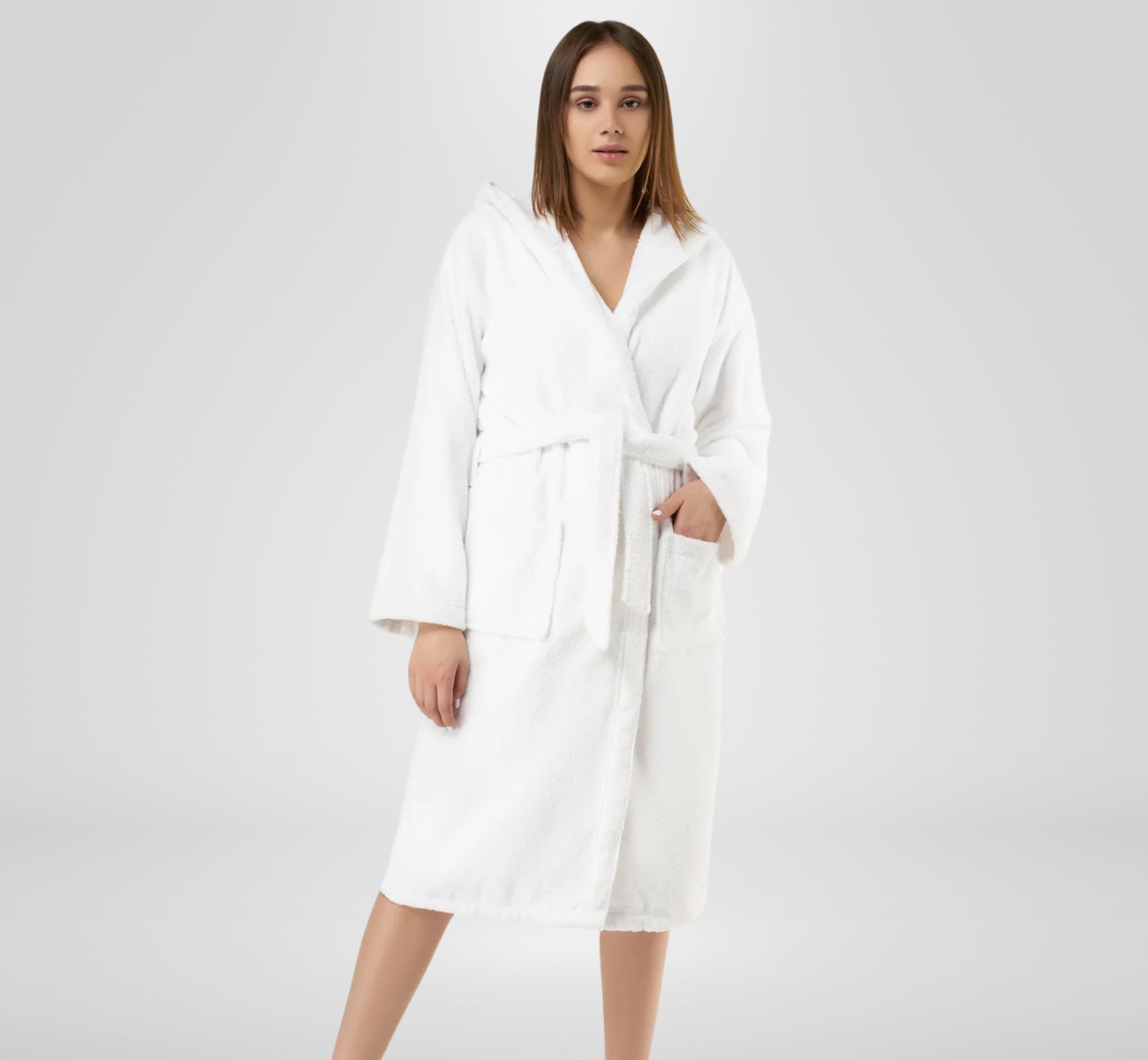 Premium Hooded Turkish Bathrobe