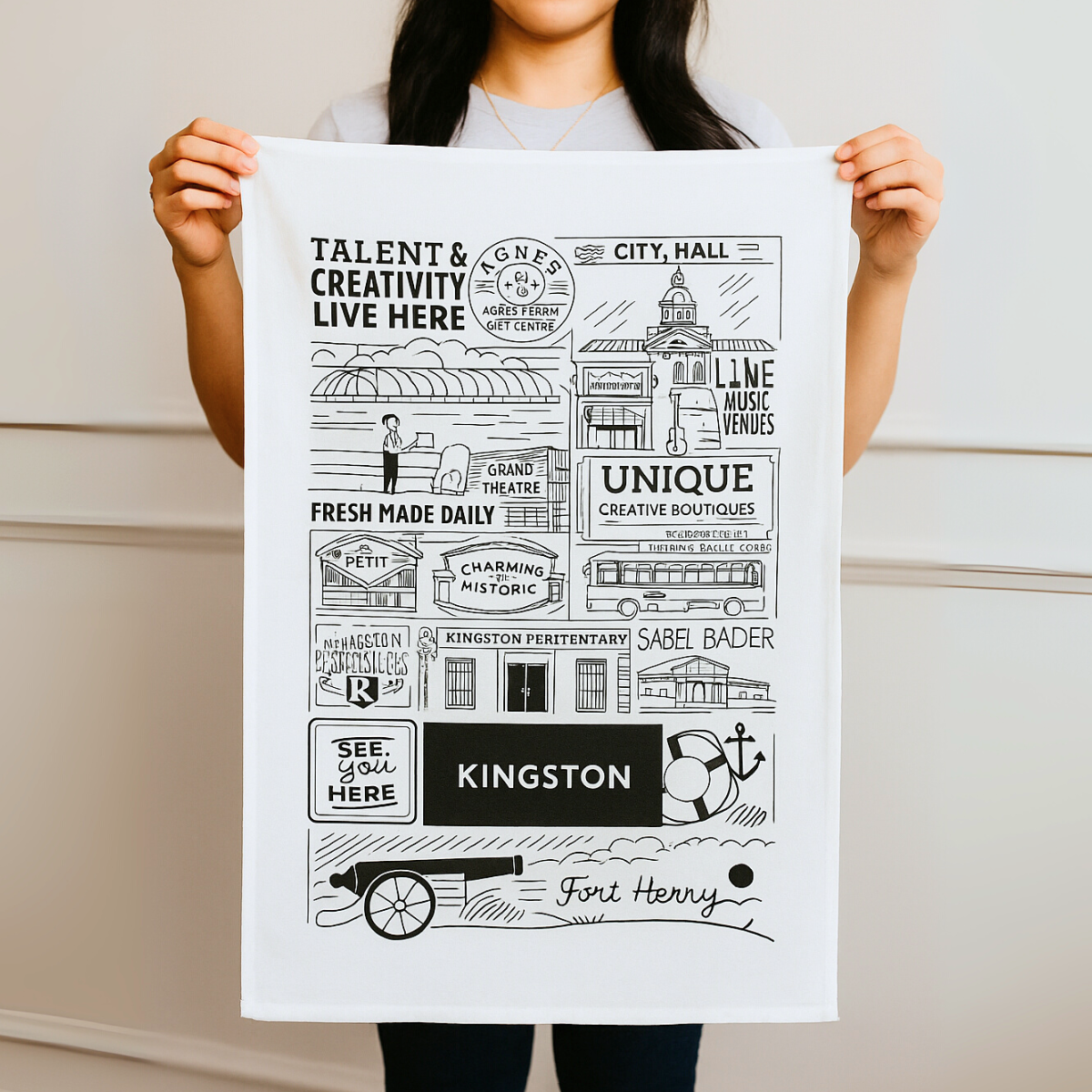 Kitchen Tea Towel 17x30