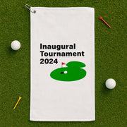 Velour Golf Towel with Grommet & Hook 16x30