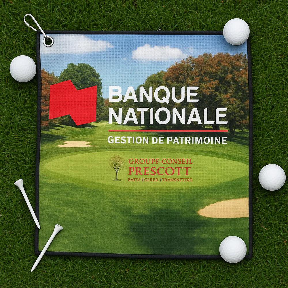 Sublimated Waffle Golf Towel 15"x18"