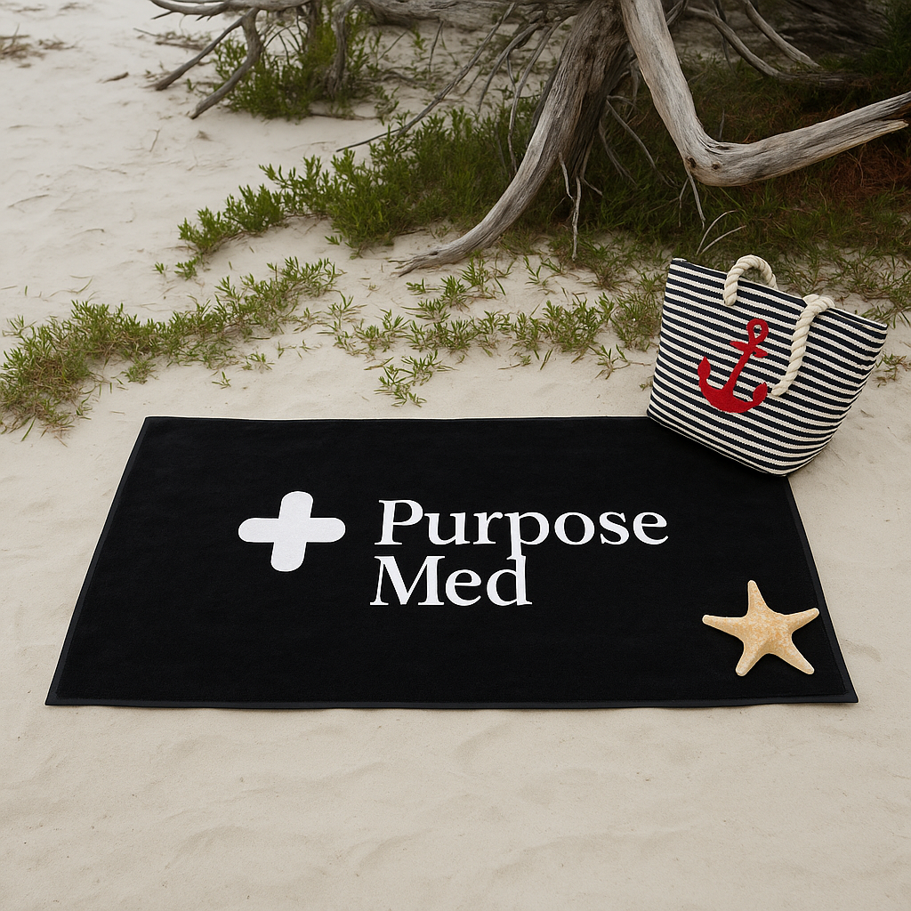 Premium Velour Beach Towels 30x60