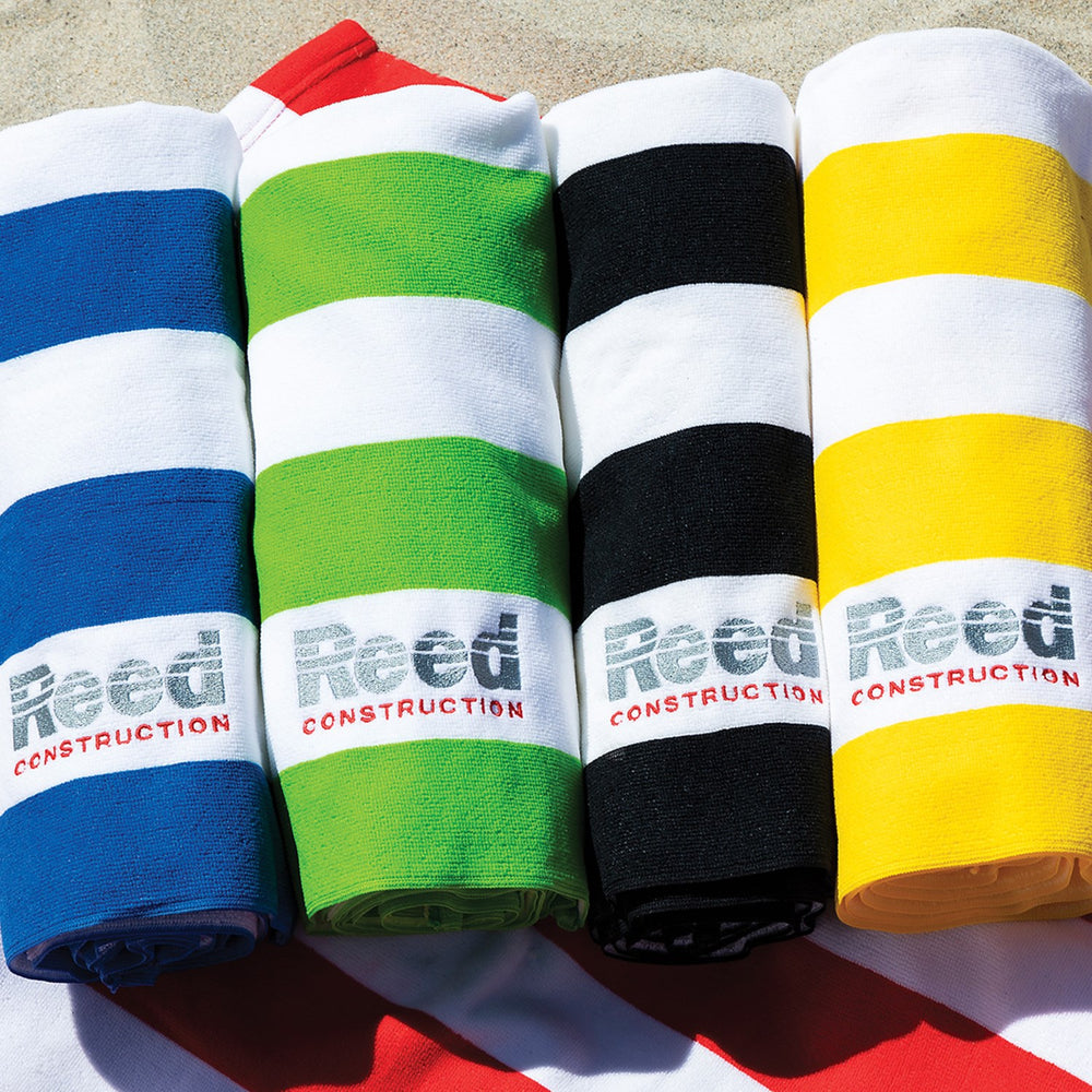 Cabana Striped Beach Towel 30x60