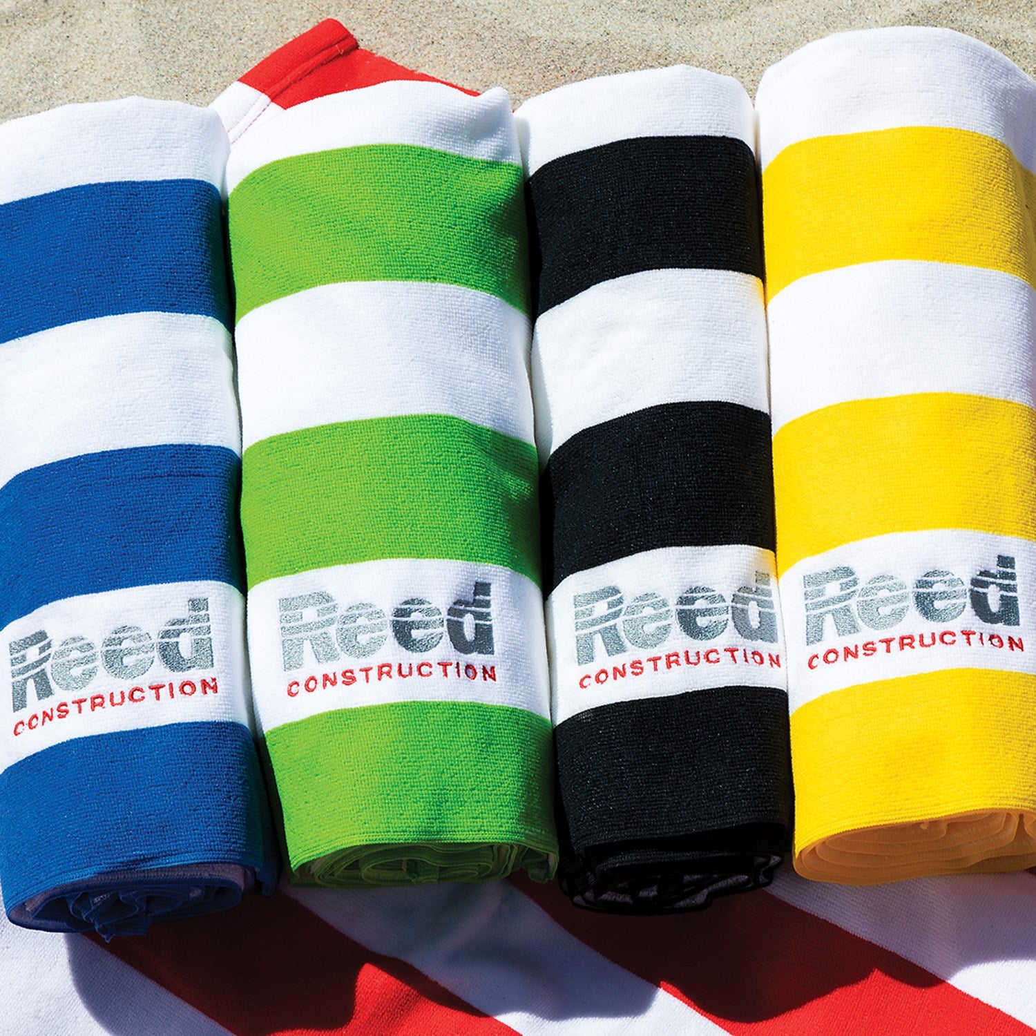 Cabana Striped Beach Towel 30x60