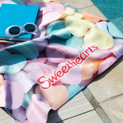 Sublimated Sand-Proof Beach Towel 30x60
