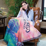 Woven Tapestry Blanket 50"x60"