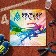 Sublimated Rally Towel 12"x12"