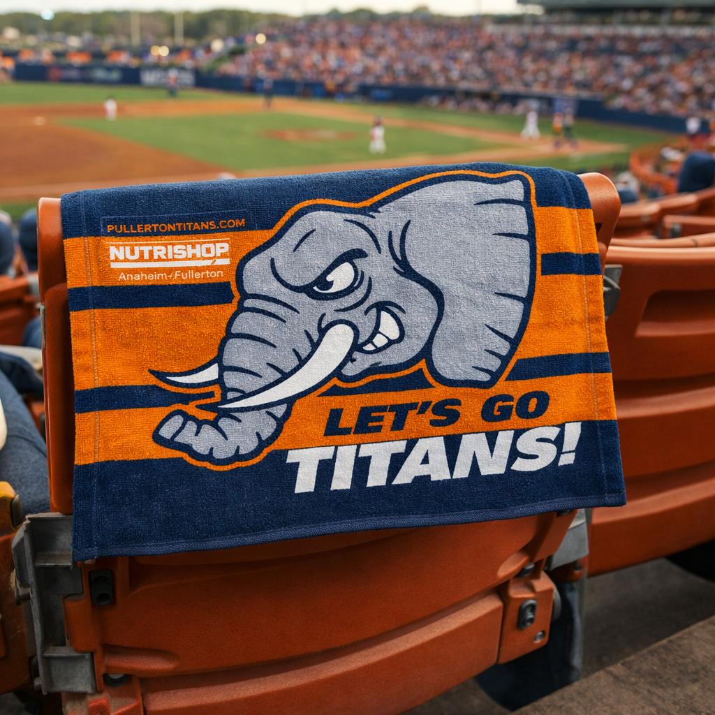 Sublimated Rally Towel 12"x18"