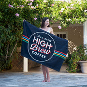 Heavyweight Sublimated Beach Towel 30x60