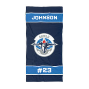 Personalized Heavyweight Sports Team Towel 30X60