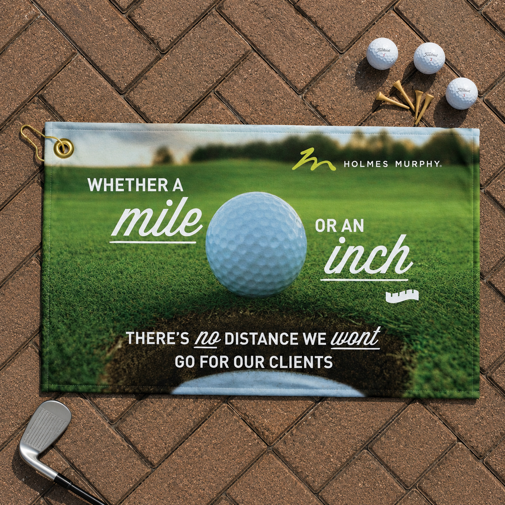 Sublimated Golf Towel 12"x18"