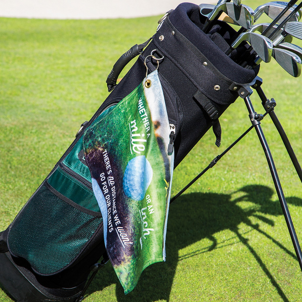 Sublimated Golf Towel 12"x18"