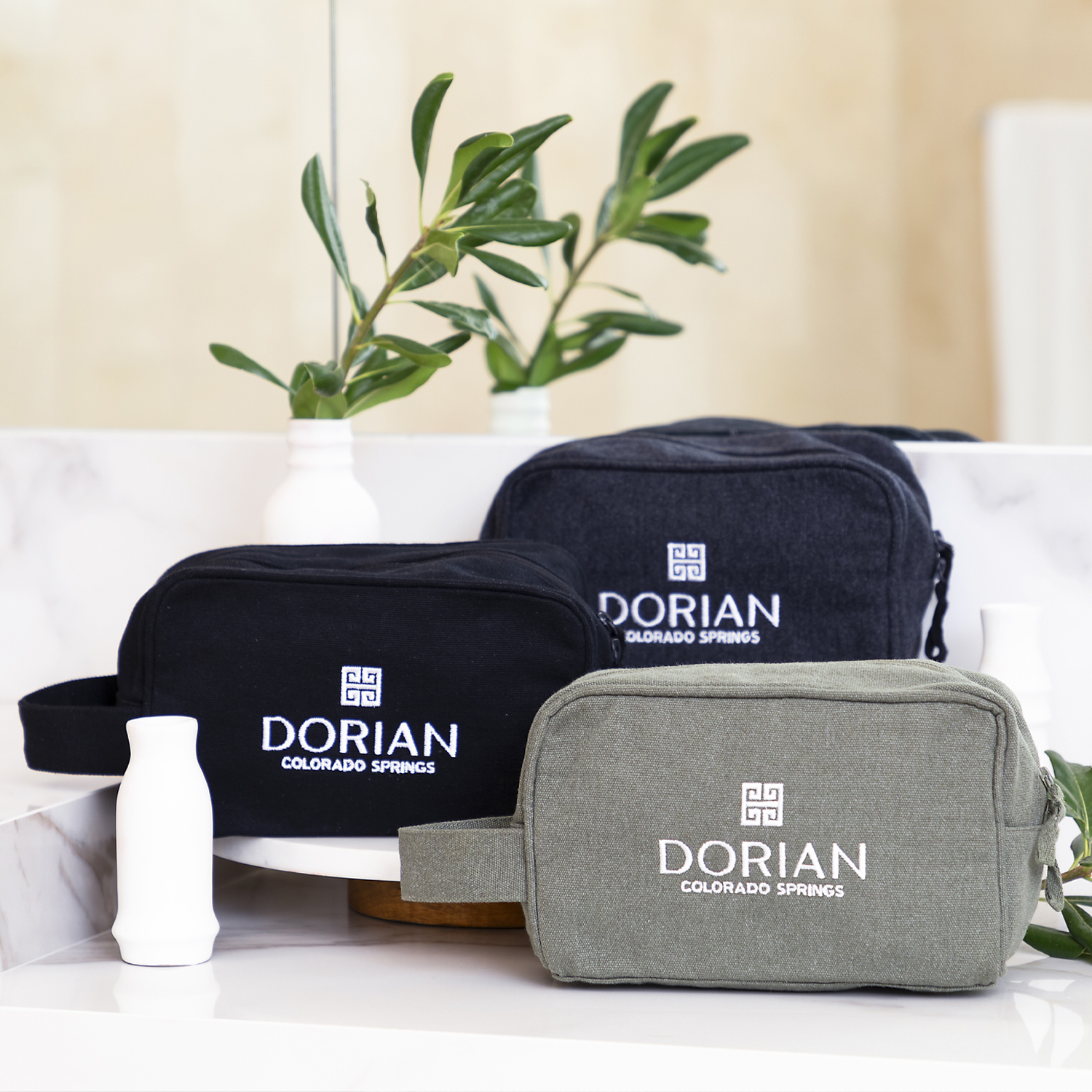 Canvas Toiletry Bag