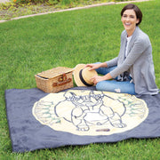 Water Repellent Picnic Blanket 50"x60"