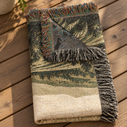 Woven Tapestry Blanket 50"x60"