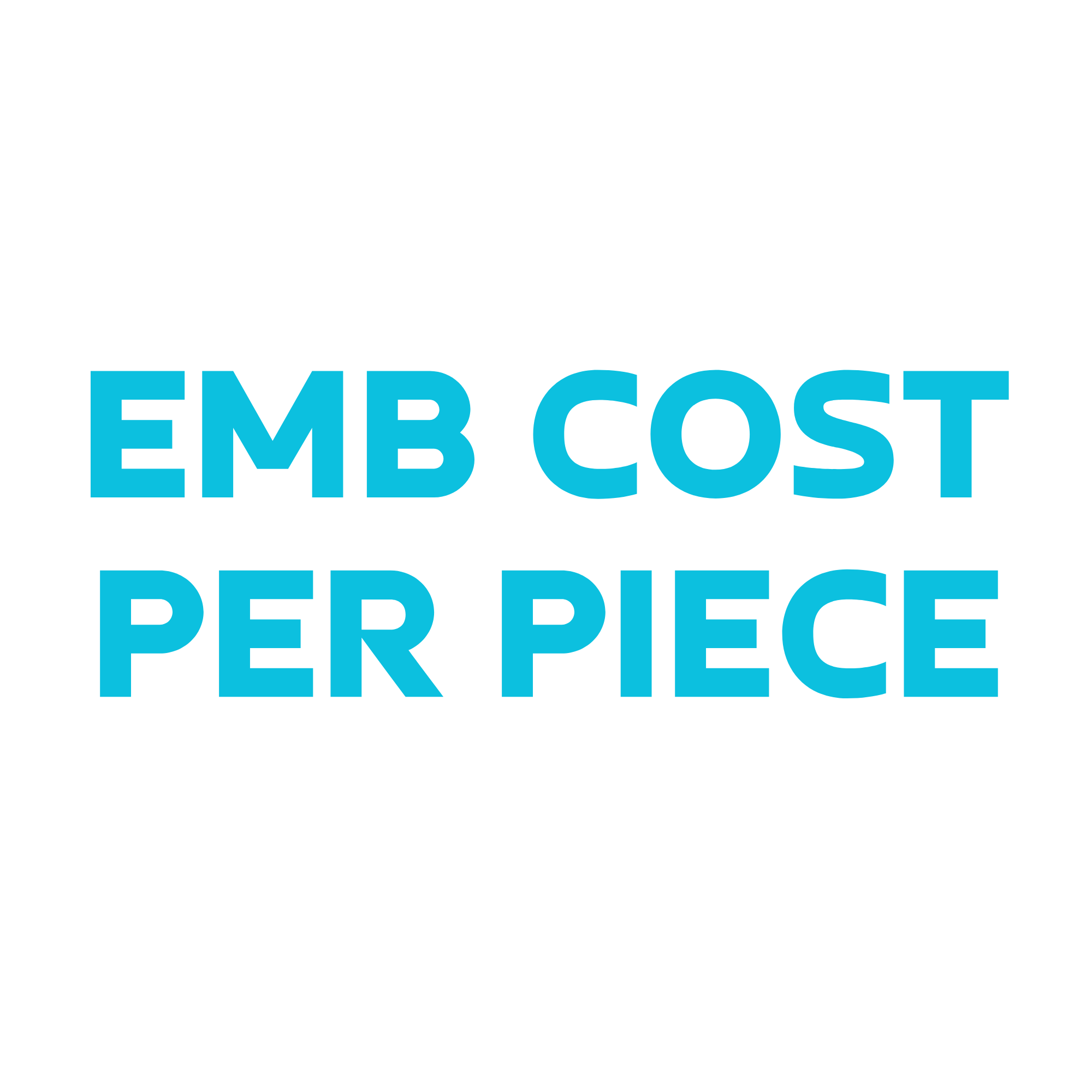 Embroidery Logo